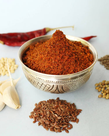 Avisaginjala Podi - Andhra Style Flax Seeds Spice Powder