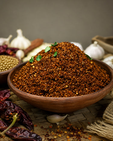 Nalla Karam Podi - Authentic Andhra Black Spice Powder Homemade Style