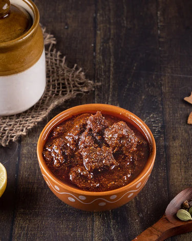 Andhra Mutton Boneless Pickle - Homemade Telugu Style